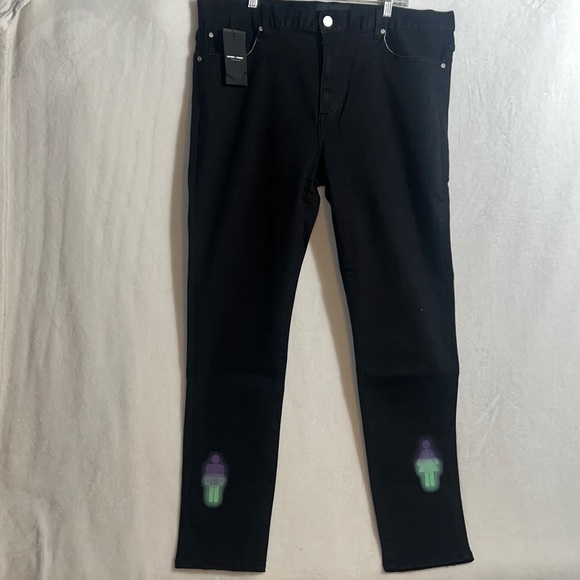 Homme + Femme denim wear mens paint pants size 40 NWT - Picture 1 of 9
